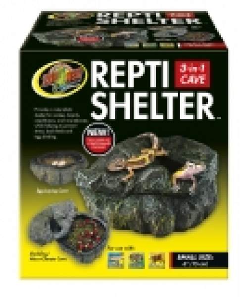 Zoo Med Repti Shelter: Multifunktionale Felsenhöhle für Terrarien